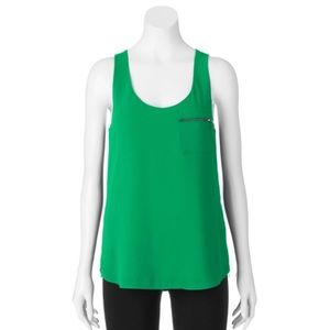 My Michelle Zipper Tank Top (Juniors’) Size: L